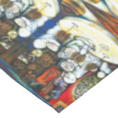 Unbeeindruckt von Challenge Tischdecke (Schrägansicht)