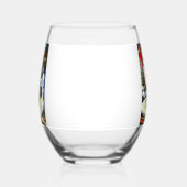 Unbeeindruckt von Challenge Weinglas Ohne Stiel (Rechts)