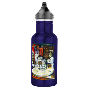 Unbeeindruckt von Herausforderungen Edelstahlflasche