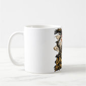 Unbeeindruckt von Lob oder Tadel Dhammapada Kaffeetasse (Links)