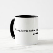 Unbeeindruckte Jess Quote-Tasse Tasse (Vorderseite Links)