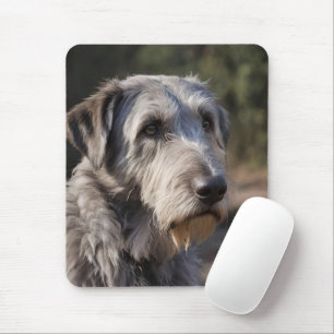 "Unbeeindruckte Majestät: Der stoische Blick der W Mousepad