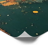 Unbeeindruckte Wandkunst Poster (Ecke)