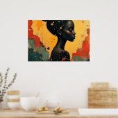 Unbeeindruckte Wandkunst Poster (Küche)