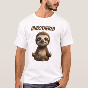 Unbeeindruckter Chill-Faultier T-Shirt