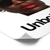 Unbeeindruckter Poster (Ecke)
