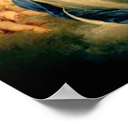 Unbefleckte Conception Jungfrau Mary Annahme 02 Poster (Ecke)