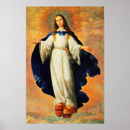 Unbefleckte Conception Jungfrau Mary Assumption 10 Poster (Vorne)