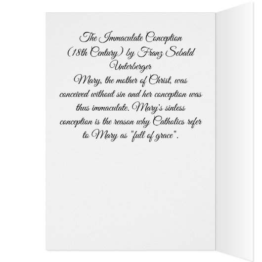 Unbefleckte Empfängnis (Innen (Links))