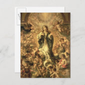 Unbefleckte Empfängnis, 1670-1672 Postkarte (Vorne/Hinten)