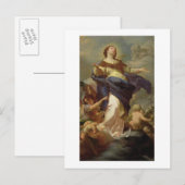 Unbefleckte Empfängnis 2 Postkarte (Vorne/Hinten)