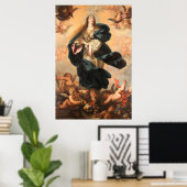 Unbefleckte Empfängnis Annahme Jungfrau Palomino Poster (Heimbüro)