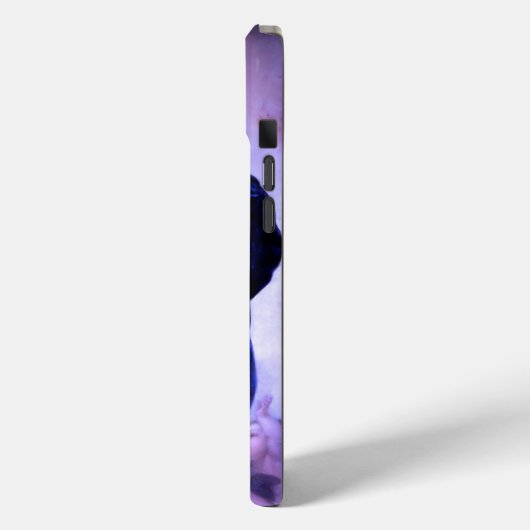 Unbefleckte Empfängnis blau Case-Mate iPhone Hülle (Rückseite / Links)