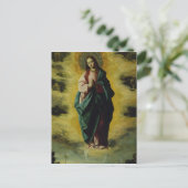 Unbefleckte Empfängnis, c.1630-35 Postkarte (Stehend Vorderseite)