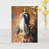 Unbefleckte Empfängnis des Escorial, c.1678 Karte (Gelbe Blume)