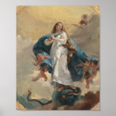 Unbefleckte Empfängnis - Giovanni Battista Tiep Poster (Vorne)