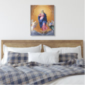Unbefleckte Empfängnis Leinwanddruck (Insitu (Schlafzimmer))