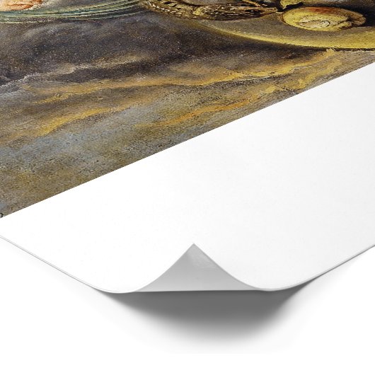 Unbefleckte Empfängnis Peter Paul Rubens Gemälde Poster (Ecke)