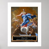 Unbefleckte Empfängnis Poster (Vorne)