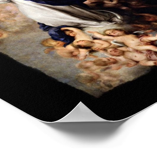 Unbefleckte Empfängnis Poster (Ecke)