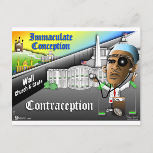 Unbefleckte Empfängnis Postkarte