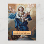 Unbefleckte Empfängnis Postkarte (Vorderseite)