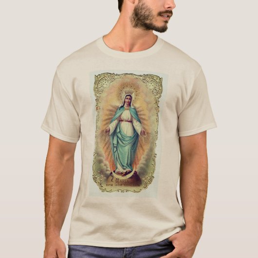 Unbefleckte Empfängnis T-Shirt (Vorderseite)