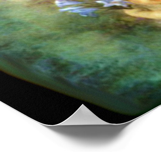 Unbefleckte Empfängnis von Jungfrau Mary - Murillo Poster (Ecke)