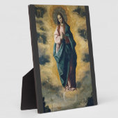 Unbefleckte Empfängnis von Zurbarán Fotoplatte (Seite)