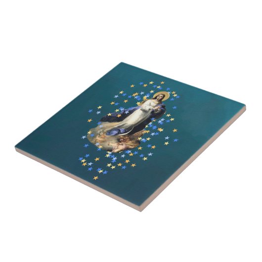 Unbefleckte Jungfrau der Empfängnis Fliese (Seite)