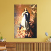 Unbefleckte Konzeption des Escorial, c.1678 Leinwanddruck (Insitu (Wohnzimmer))