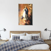 Unbefleckte Konzeption des Escorial, c.1678 Leinwanddruck (Insitu (Schlafzimmer))