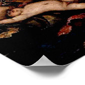 Unbeflecktes Conception-Poster Poster (Ecke)