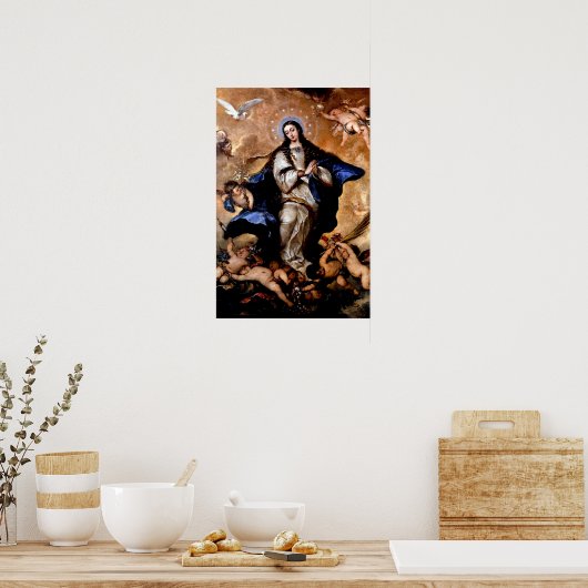 Unbeflecktes Conception-Poster Poster (Küche)