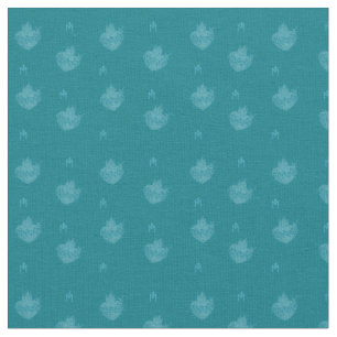 Unbeflecktes Herz Aquamariner Hintergrund Stoff