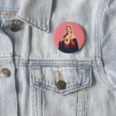 Unbeflecktes Herz der Jungfrau Mary Button (Beispiel)