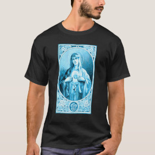 Unbeflecktes Herz Mariä Ave Maria Unsere katholisc T-Shirt