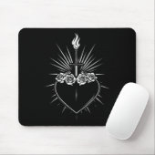 Unbeflecktes Herz Mary Männer Frauen katholische J Mousepad (Mit Mouse)