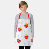 Unbeflecktes Herz Schürze (Getragen)