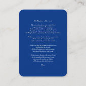 Unbeflecktes Herz von Maria mit Magnificat Begleitkarte (Rückseite)