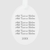 Unbeflecktes Herz von Maria Ornament (Rückseite)