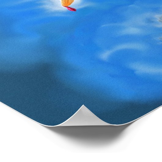 Unbeflecktes Herz von Maria Poster (Ecke)