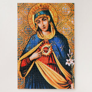 Unbeflecktes Herz von Maria Puzzle