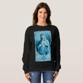 Unbeflecktes Herz von Mary Ave Maria unser katholi Sweatshirt (Vorne ganz)