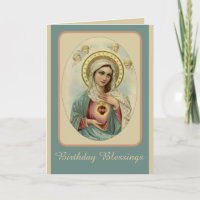 Unbeflecktes Herz von Mary Gesegnete Jungfrau Mary