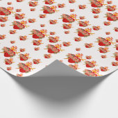 Unbeflecktes Herz-Wrapping-Papier Geschenkpapier (Ecke)