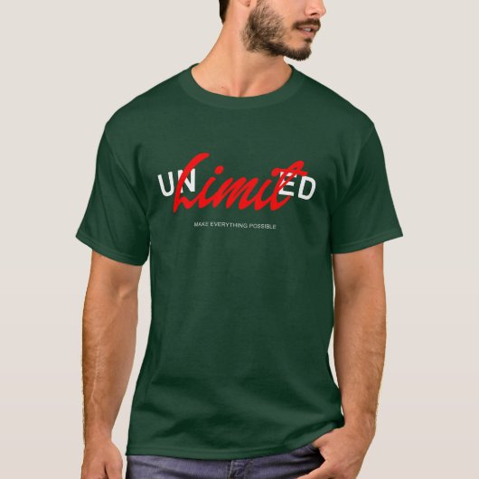 unbegrenzt T-Shirt (Vorderseite)