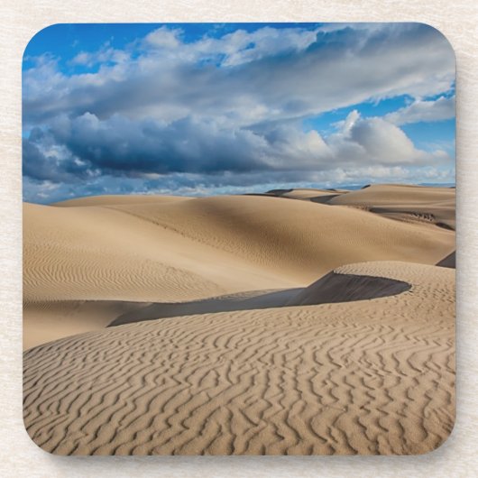 Unbegrenzte Dünen Getränkeuntersetzer (Vorderseite)