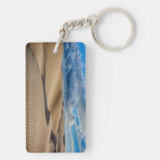 Unbegrenzte Dünen Schlüsselanhänger (Rückseite)