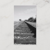 Unbegrenzte Eisenbahn-Visitenkarte Visitenkarte (Rückseite)